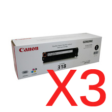 Canon LASER SHOT LBP7200CDN CART-318BK x3 Black Gen.