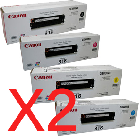 Canon LASER SHOT LBP7200CDN CART-318 x4 Gen.