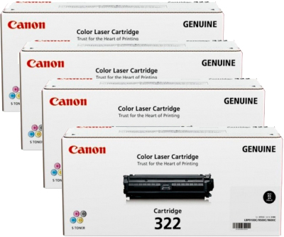 Canon LASER SHOT LBP9100CDN CART-322 x4 Gen.