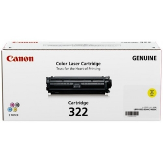 Canon LASER SHOT LBP9100CDN CART-322Y x1 Yellow Gen.
