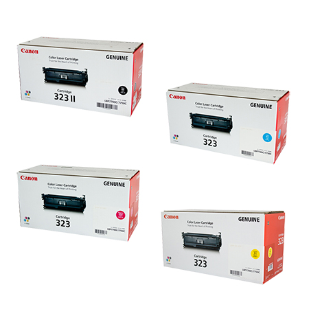 Canon LASER SHOT LBP7750CDN CART-323 x4 Gen.