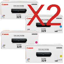 Canon LASER SHOT LBP7018C CART-329 x4 Gen.