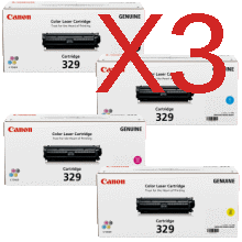Canon LASER SHOT LBP7018C CART-329 x4 Gen.