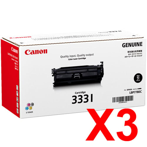 Canon imageCLASS LBP8780x CART-333I x3 Gen.