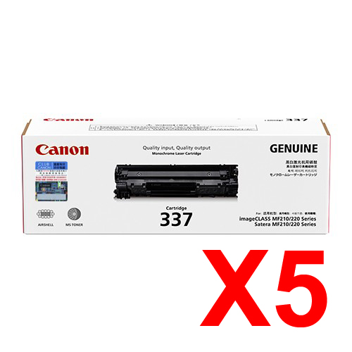 Canon imageCLASS MF249dw CART-337 x5 Gen.