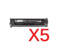 Canon LASER SHOT LBP7200CDN CART-318BK x5 Black Comp.