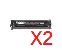 Canon imageCLASS MF729cx CART-418BK x2 Black Comp.