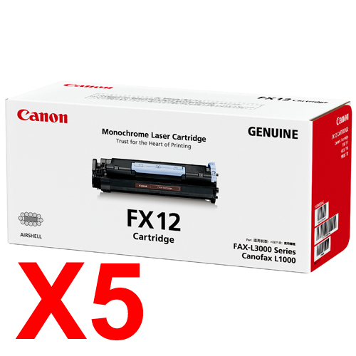 Canon FAXL3000 FX-12 x5 Gen.