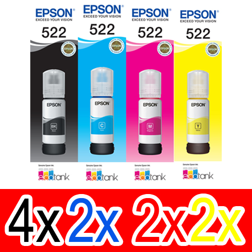 Epson WorkForce ET-4700 (4BK,2C,2M,2Y) x10 Gen.