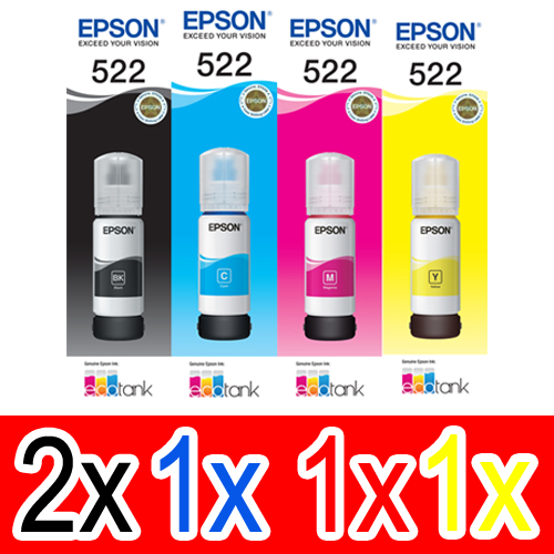 Epson WorkForce ET-4700 (2BK,1C,1M,1Y) x5 Gen.