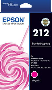 Epson WorkForce WF-2810 212 x1 Magenta Standard Yield Gen.