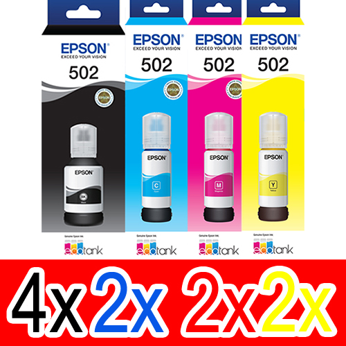 Epson WorkForce ET-3750 (4BK,2C,2M,2Y) x10 Gen.