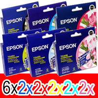 Epson Stylus Photo R310 (6BK,2C,2M,2Y,2LC,2LM) x16 Gen.