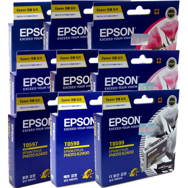 Epson Stylus Photo R2400 T0591 x9 Gen.