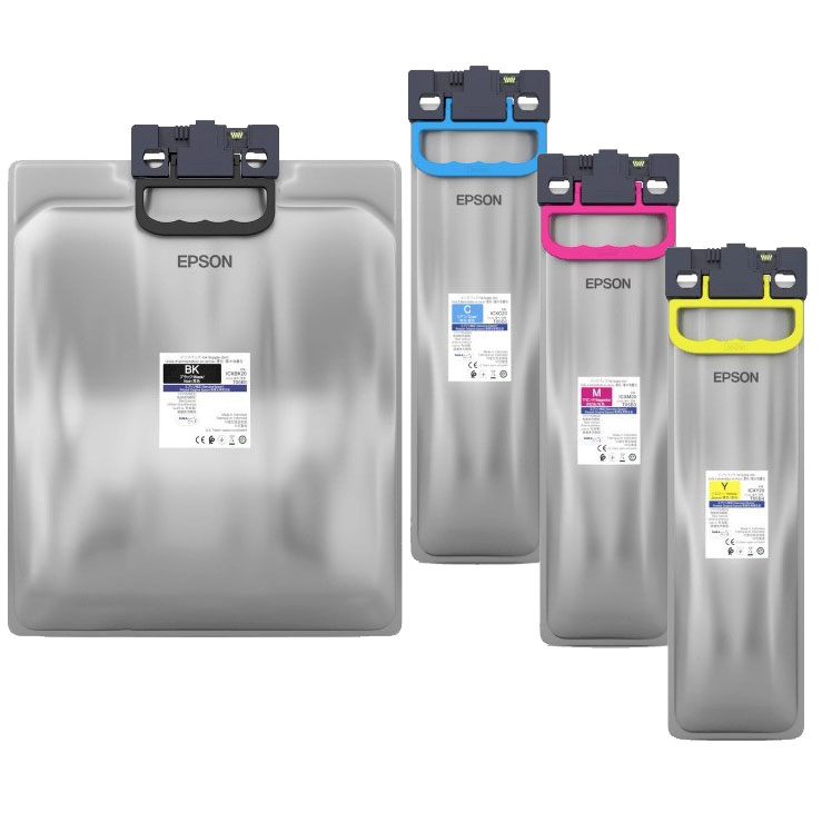 Epson WorkForce Pro WF-C878R (1BK,1C,1M,1Y) x4 High Yield Gen.