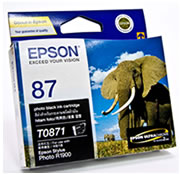 Epson Stylus Photo R1900 T0871 x1 Black Gen.