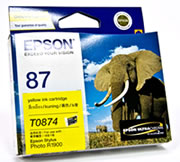 Epson Stylus Photo R1900 T0874 x1 Yellow Gen.