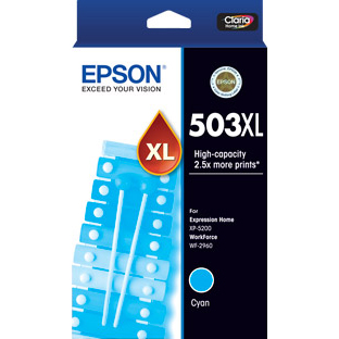 Epson WorkForce WF-2960 503XL x1 Cyan High Yield Gen.