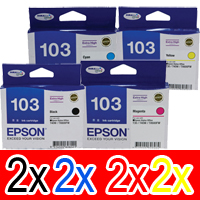 Epson Stylus Office TX600FW (2BK,2C,2M,2Y) x8 Extra High Yield Gen.