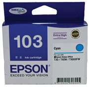 Epson Stylus Office TX600FW T1032 x1 Cyan Extra High Yield Gen.