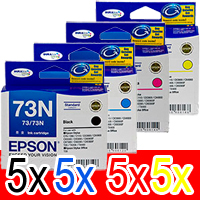 Epson Stylus T21 (5BK,5C,5M,5Y) x20 Gen.