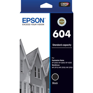 Epson WorkForce WF-2910 604 x1 Black Standard Yield Gen.