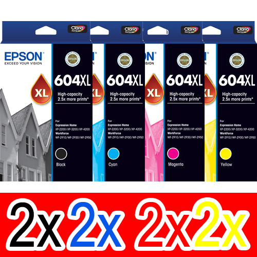 Epson WorkForce WF-2910 (2BK,2C,2M,2Y) x8 High Yield Gen.
