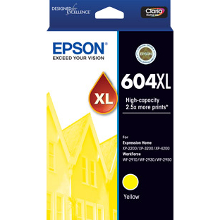 Epson WorkForce WF-2910 604XL x1 Yellow High Yield Gen.