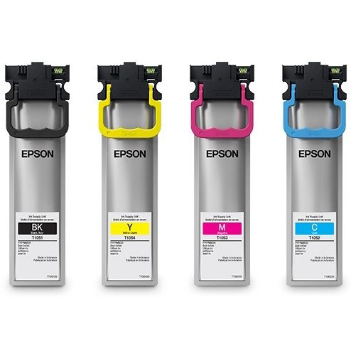 Epson WorkForce Pro WF-C5390 (1BK,1C,1M,1Y) x4 Standard Yield Gen.