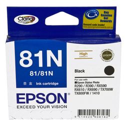 Epson Stylus T50 T0811 x1 Black High Yield Gen.