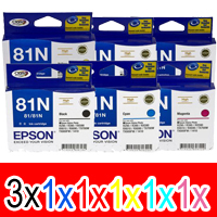 Epson Stylus T50 (3BK,1C,1M,1Y,1LC,1LM) x8 High Yield Gen.