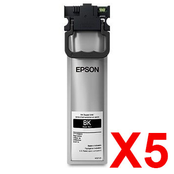 Epson WorkForce Pro WF-M5399 T12H x5 Black Standard Yield Gen.