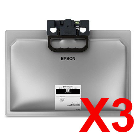 Epson WorkForce Pro WF-M5399 T12J x3 Black High Yield Gen.