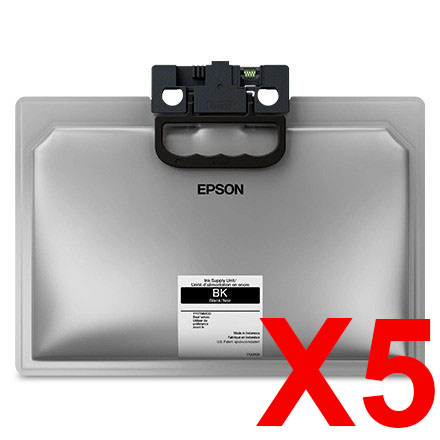 Epson WorkForce Pro WF-M5399 T12J x5 Black High Yield Gen.