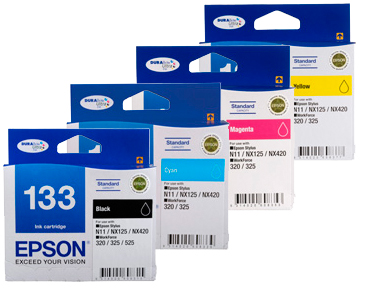 Epson WorkForce 320 (1BK,1C,1M,1Y) x4 Standard Yield Gen.