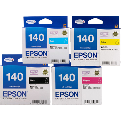 Epson WorkForce WF-3520 (1BK,1C,1M,1Y) x4 Extra High Yield Gen.