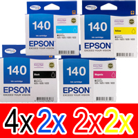Epson WorkForce WF-3520 (4BK,2C,2M,2Y) x10 Extra High Yield Gen.