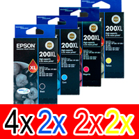 Epson WorkForce WF-2510 (4BK,2C,2M,2Y) x10 High Yield Gen.