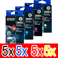 Epson WorkForce WF-2510 (5BK,5C,5M,5Y) x20 High Yield Gen.