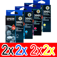 Epson WorkForce WF-2510 (2BK,2C,2M,2Y) x8 High Yield Gen.