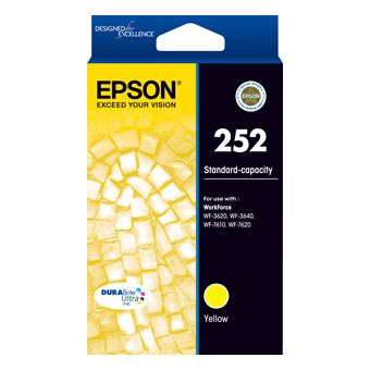 Epson WorkForce WF-3620 252 x1 Yellow Standard Yield Gen.