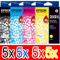 Epson WorkForce WF-3620 (5BK,5C,5M,5Y) x20 High Yield Gen.