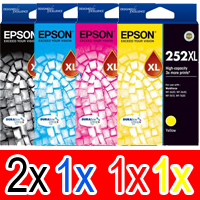 Epson WorkForce WF-3620 (2BK,1C,1M,1Y) x5 High Yield Gen.