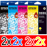 Epson WorkForce WF-3620 (2BK,2C,2M,2Y) x8 High Yield Gen.