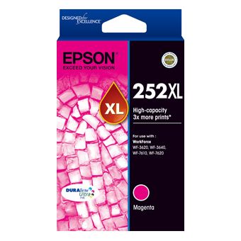 Epson WorkForce WF-3620 252XL x1 Magenta High Yield Gen.