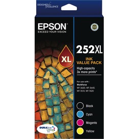 Epson WorkForce WF-3620 252XL x1 High Yield Gen.
