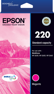 Epson WorkForce WF-2660 220 x1 Magenta Standard Yield Gen.