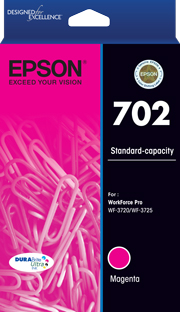 Epson WorkForce Pro WF-3720 702 x1 Magenta Standard Yield Gen.
