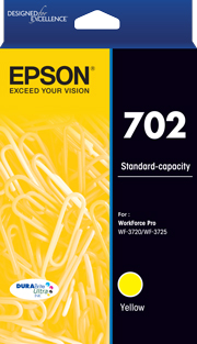 Epson WorkForce Pro WF-3720 702 x1 Yellow Standard Yield Gen.