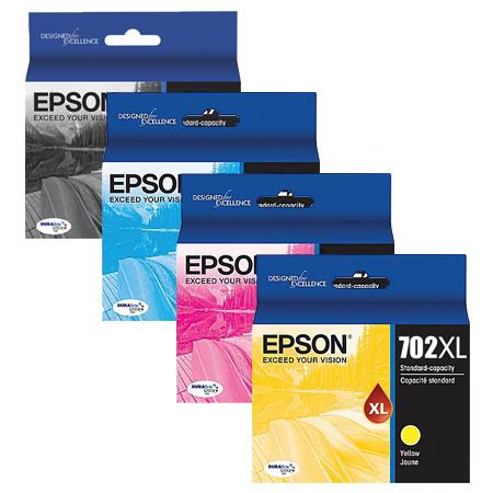 Epson WorkForce Pro WF-3720 (1BK,1C,1M,1Y) x4 High Yield Gen.